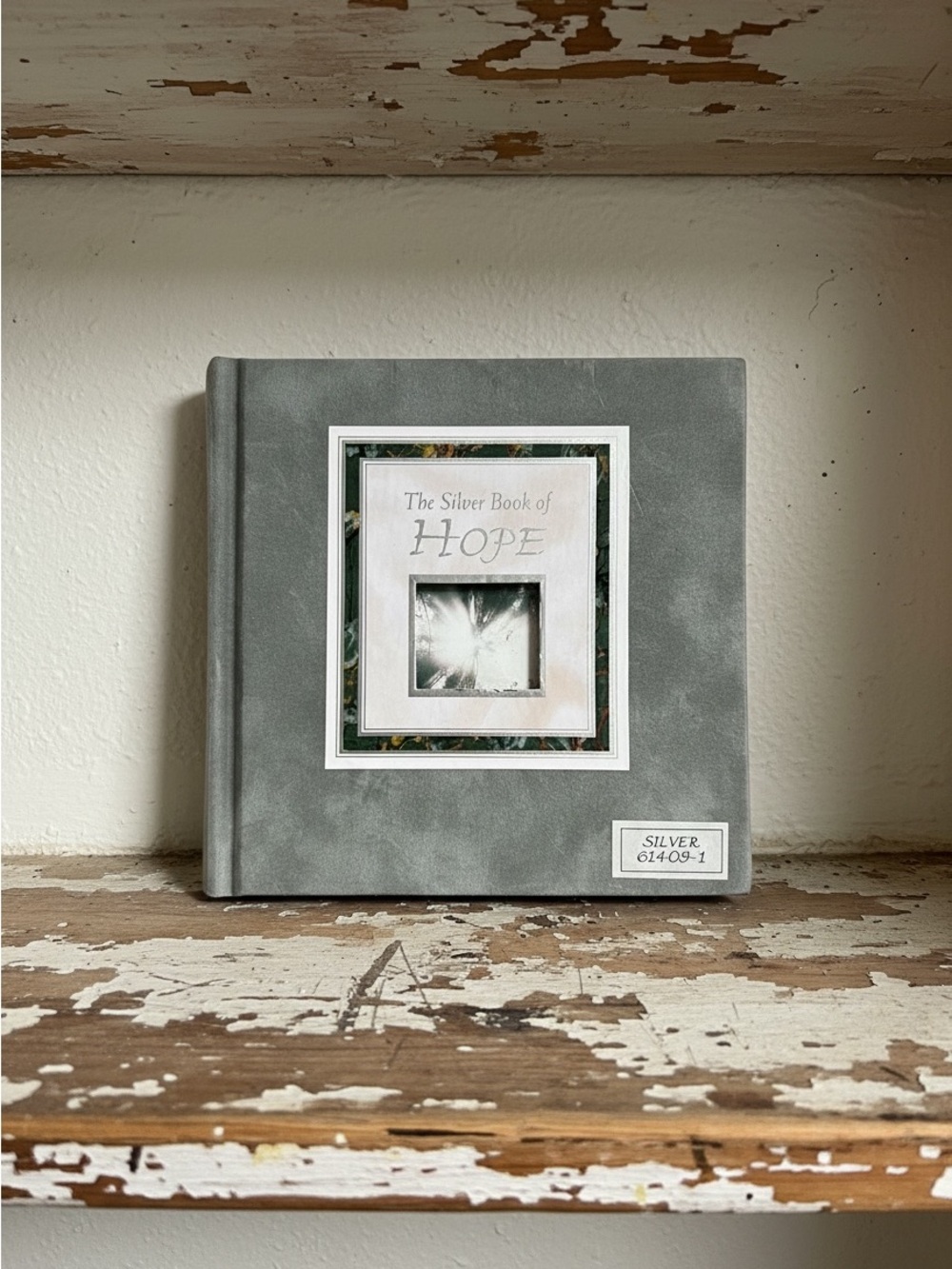 The Silver Book of Hope - Keepsake Book-60 pages of quotes and self- affirmation